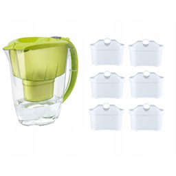 Dzbanek filtrujący wodę Aquaphor limonka +6 filtrów