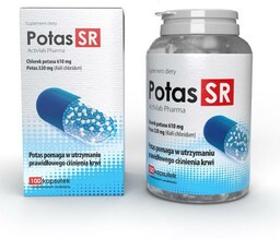 ACTIVLAB Potas SR, 100 kapsułek