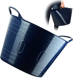 Kosz wielofunkcyjny na pranie 42L granat