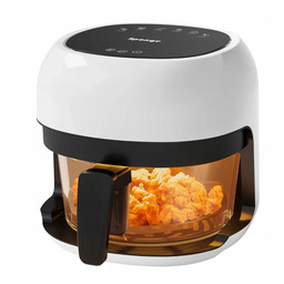 Frytkownica beztłuszczowa Air Fryer Sponge 4L Szklana Misa