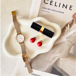 conviv Ceramiczna taca na biżuterię, dekoracyjne naczynie