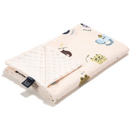 La Millou Lekki koc bawełniany minky M 80x100