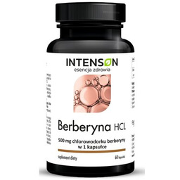 Intenson Berberyna HCL suplement diety 60 tabletek