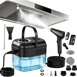Mop Parowy Parownica Mocna 1600W 1700ML Zestaw