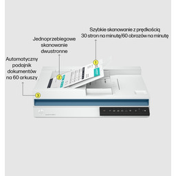Hp ScanJet Pro 3600 f1 Skaner Płaski 1200