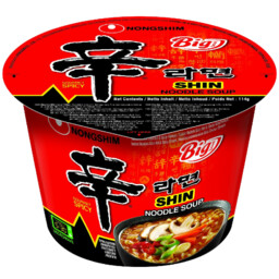 Zupa instant Shin Ramyun, duża micha 114g -