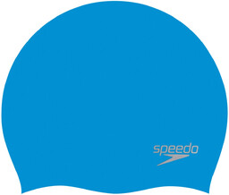 Czepek pływacki speedo plain moulded silicone cap niebieski/srebrny