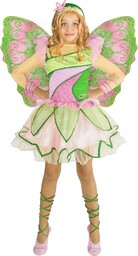 Flora Butterflix Winx Club costume disguise girl (Size