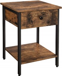 Stolik Szafka Nocna Rustykalna Loft Vintage Do Sypialni