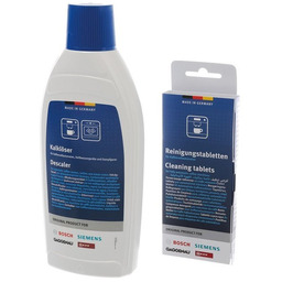 Tabletki czyszczące Bosch 310575 + odkamieniacz w płynie