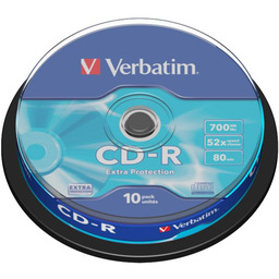 Płyty Verbatim CD-R 700MB 52x - Cake Box