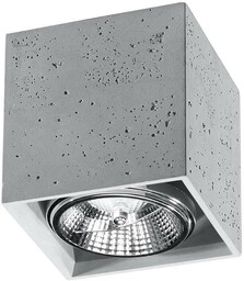 Sollux Spot LAMPA sufitowa SL.0646 betonowa OPRAWA downlight