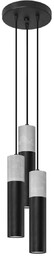 Sollux Wisząca lampa sypialniana SL.1081 nad łóżko czarna