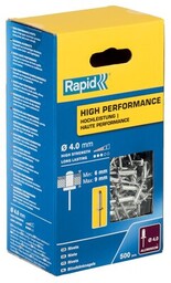 RAPID Nity aluminiowe 5001434 4 x 12 mm