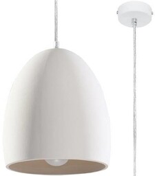 Sollux Wisząca lampa sypialniana SL.0848 ceramiczna nad łóżko