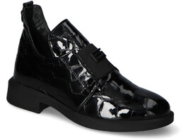 Botki Boccato 230.3035S.A/69TA89SYH Czarne lakier