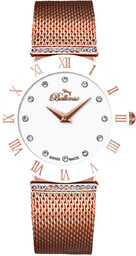 Zegarek BELLEVUE F119. Kwarcowy, Kolor biały. Kobieta.