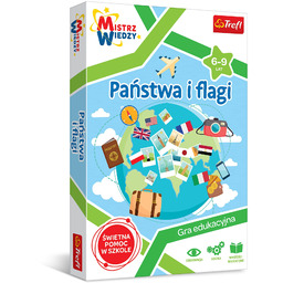 Trefl Mistrz Wiedzy Państwa i Flagi Gra Edukacyjna