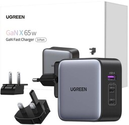 Ugreen Ładowarka sieciowa Nexode, 2x USB-C + USB,