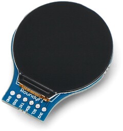 RoundyFi - okrągły wyświetlacz LCD 1,28'' 240x240px -