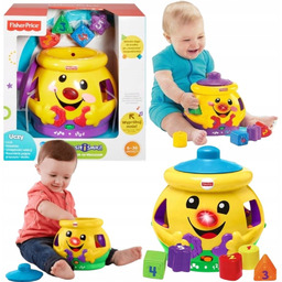 FISHER PRICE GARNUSZEK NA KLOCUSZEK SORTER ZABAWKA INTERAKTYW