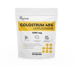 Proton Labs Colostrum 45% Liofilizowane 1000 mg, 60