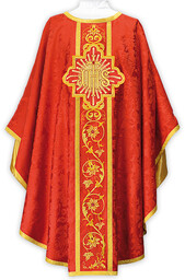 Ornat haftowany "Massimo-Rosso"