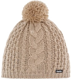 Czapka z wełną merino Eisbar Afra Pompon MÜ