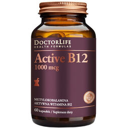 Doctor Life Active B12, witamina B12 1000 g,