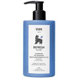 Szampon do włosów przetłuszczających się Yope Men Refresh