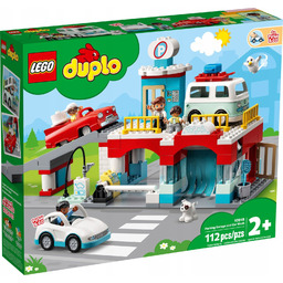 Lego 10948 Duplo Parking piętrowy i myjnia samochodowa