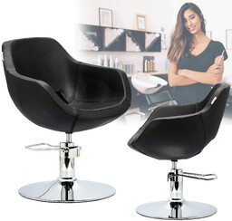 Fotel fryzjerski Laura hydrauliczny obrotowy do salonu fryzjerskiego
