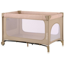 Lionelo Łóżeczko turystyczne Jasmin Easy Fold Beige Sand