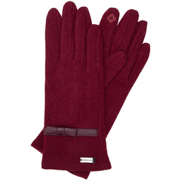 Damskie rękawiczki z kokardką