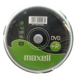 MAXELL Płyta DVD+R 4,7 GB, Prędkość zapisu 16X,