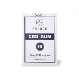 Guma do żucia Endoca CBD 100 mg, 10