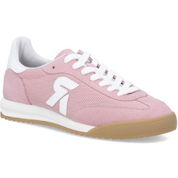 Półbuty damskie sneakersy komfortowe różowe Rieker W4000-31