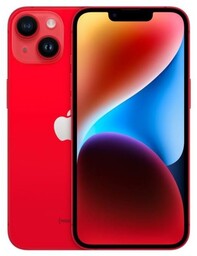 Smartfon Apple iPhone 14, 512 GB, czerwony