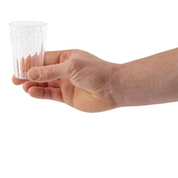 Kristallon Szklanka z poliwęglanu 142 ml transparentna (12
