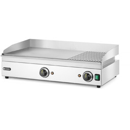 Hendi Płyta grillowa elektryczna, 688x410 mm, 2/3 gładka,