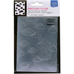 Vaessen Creative Folder Embossing, przezroczysty, 14,6 x 10,8