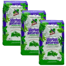 Zestaw Yerba Mate: Pajarito Burrito Cedron 3x500g 1,5kg