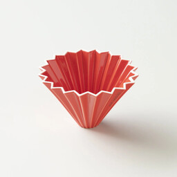 Ceramiczny Origami Dripper M - Czerwony