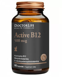 Doctor Life Active B12, witamina B12 500 g,