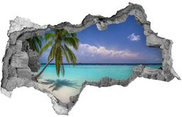 Samoprzylepna naklejka beton Panorama plaży