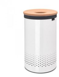 Brabantia Kosz na bieliznę 60L White pokrywa