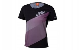 KOSZULKA ROWEROWA KTM LADY CHARACTER BLK/GR/FI M