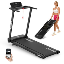 Bieżnia Elektryczna Domowa Składana Pod Łóżko 1-12km/h Zipro