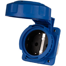 Gniazdo tablicowe proste hermetyczne 230V 16A IP67 system