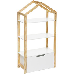 Atmosphera For Kids Regał na zabawki, Półka domek
